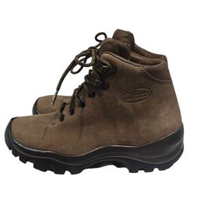 Chaco Size 6 1/2 Hiking Boots Brown Leather